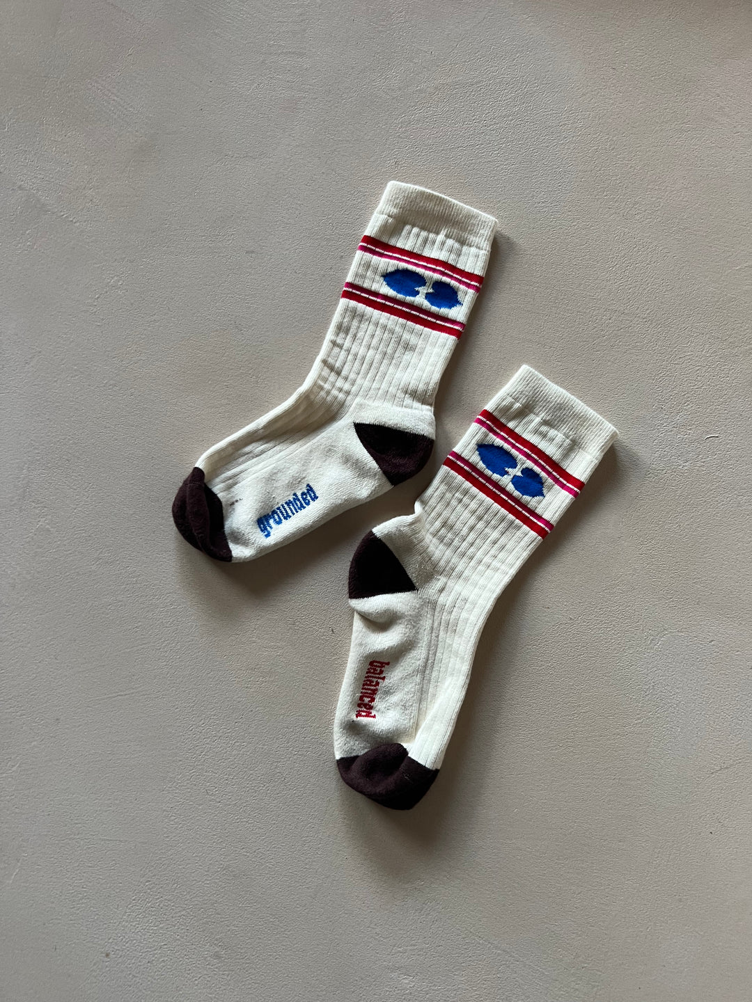 Earth Embrace Sock – Off white