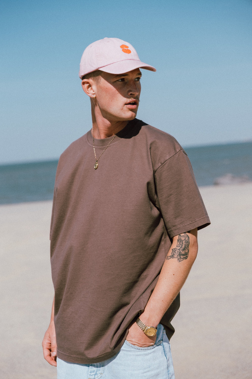 Root & roll tee - men