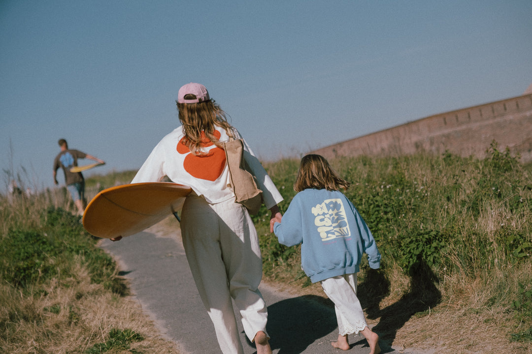 Feeling Alive Sweatshirt - Sky - kids
